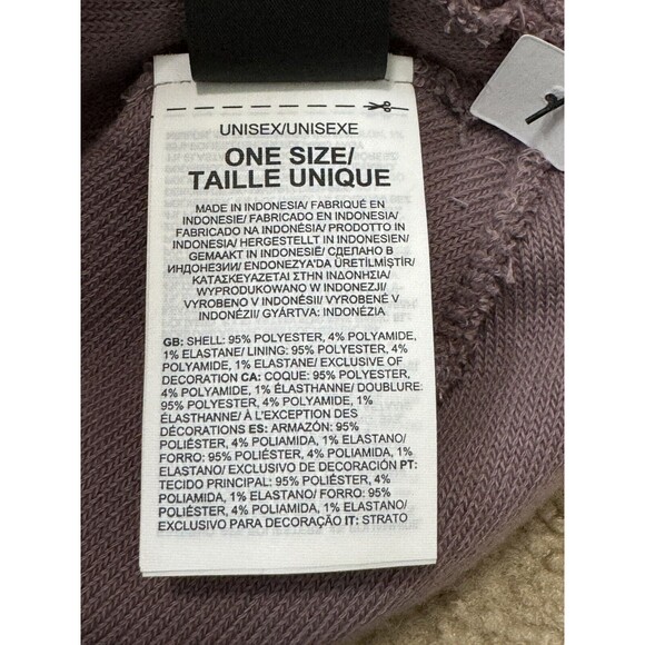 NWT The North Face Men's Dock Worker Recycled Beanie Hat In Fawn Grey/Garme OS - Picture 7 of 9